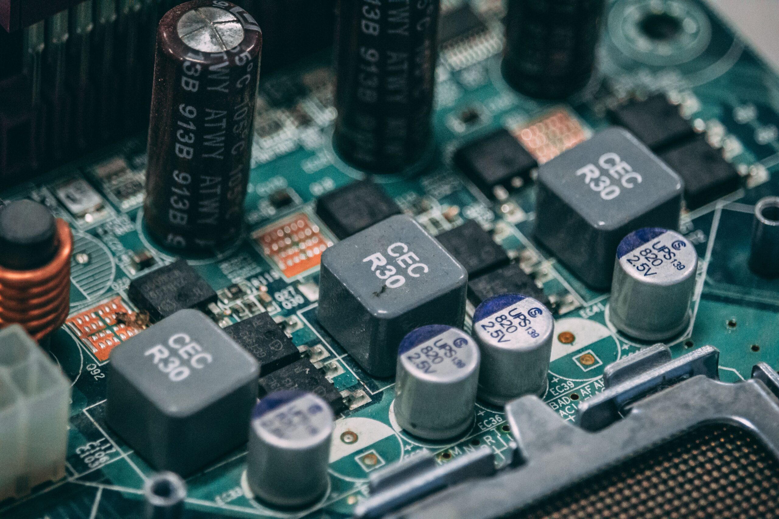 Embedded systems and PCB engineering visual